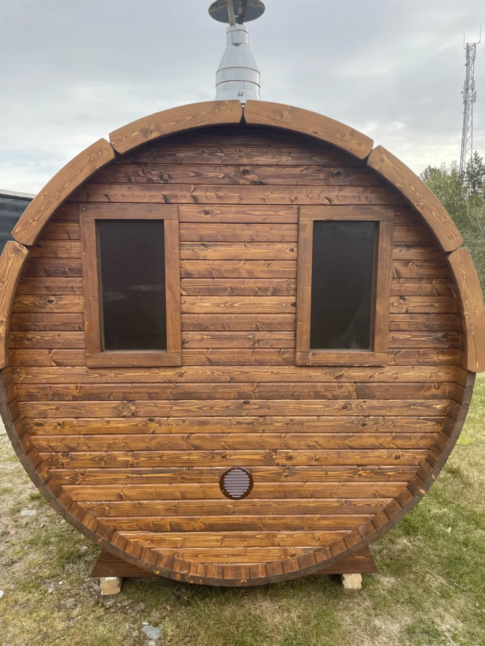 Sauna Tønde M2 - Byg selv - Image 5
