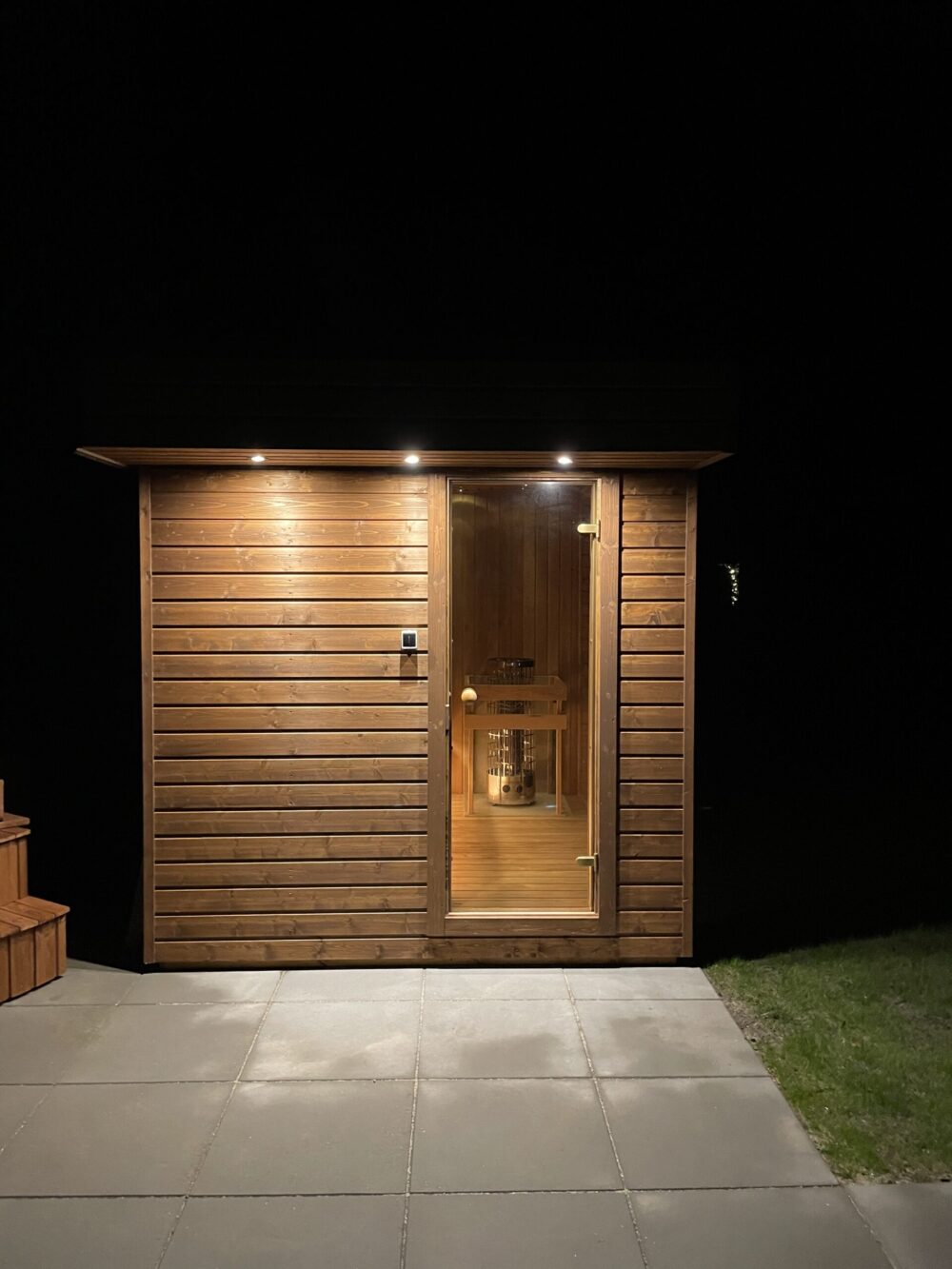 Sauna firkantet - Byg selv - Image 3