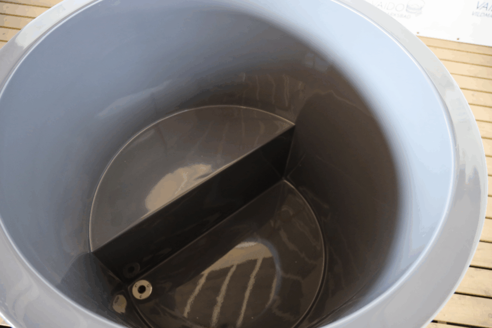 Koldtvandskar med grå glasfiber GL - Billede 3